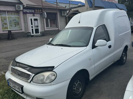 Белый ЗАЗ Lanos Cargo, объемом двигателя 1.5 л и пробегом 279 тыс. км за 1950 $, фото 1 на Automoto.ua