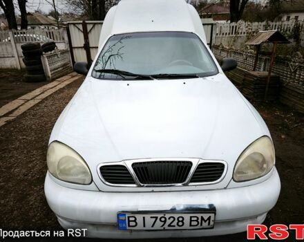 Білий ЗАЗ Ланос Пікап, об'ємом двигуна 15 л та пробігом 0 тис. км за 1300 $, фото 1 на Automoto.ua