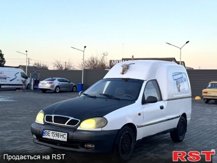 Білий ЗАЗ Ланос Пікап, об'ємом двигуна 1.5 л та пробігом 201 тис. км за 1200 $, фото 1 на Automoto.ua