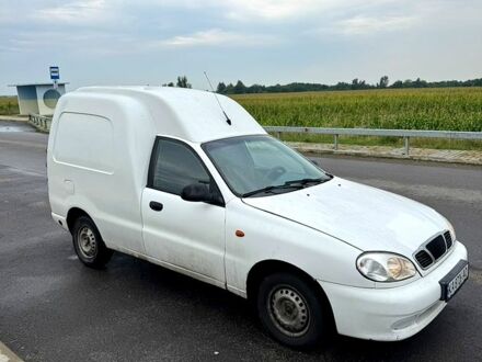 Белый ЗАЗ Ланос Пикап, объемом двигателя 1.5 л и пробегом 200 тыс. км за 1500 $, фото 1 на Automoto.ua