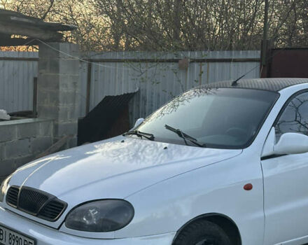 Белый ЗАЗ Ланос, объемом двигателя 1.6 л и пробегом 150 тыс. км за 2600 $, фото 1 на Automoto.ua