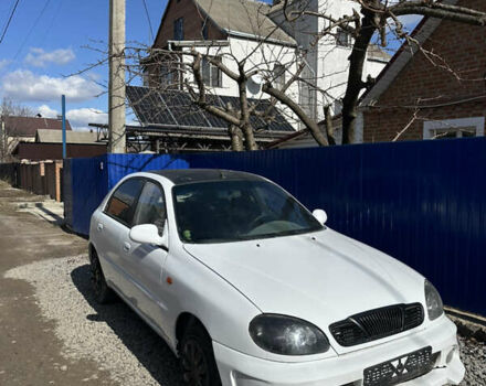 Белый ЗАЗ Ланос, объемом двигателя 1.6 л и пробегом 150 тыс. км за 2600 $, фото 3 на Automoto.ua