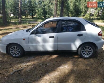 Белый ЗАЗ Ланос, объемом двигателя 1.5 л и пробегом 163 тыс. км за 1750 $, фото 5 на Automoto.ua