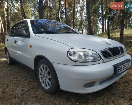 Белый ЗАЗ Ланос, объемом двигателя 1.5 л и пробегом 163 тыс. км за 1750 $, фото 1 на Automoto.ua