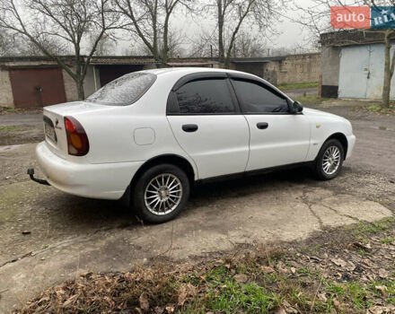 Білий ЗАЗ Ланос, об'ємом двигуна 1.5 л та пробігом 259 тис. км за 2400 $, фото 4 на Automoto.ua