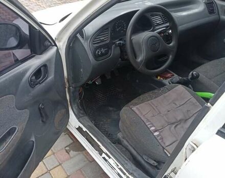 Белый ЗАЗ Ланос, объемом двигателя 1.39 л и пробегом 193 тыс. км за 1186 $, фото 5 на Automoto.ua