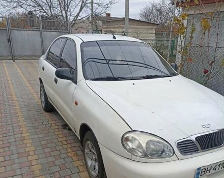 Белый ЗАЗ Ланос, объемом двигателя 1.39 л и пробегом 193 тыс. км за 1186 $, фото 3 на Automoto.ua