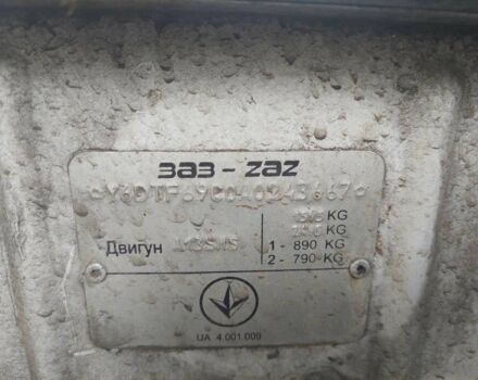 Білий ЗАЗ Ланос, об'ємом двигуна 0 л та пробігом 126 тис. км за 200 $, фото 7 на Automoto.ua
