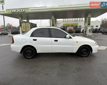 Білий ЗАЗ Ланос, об'ємом двигуна 1.5 л та пробігом 180 тис. км за 1650 $, фото 4 на Automoto.ua