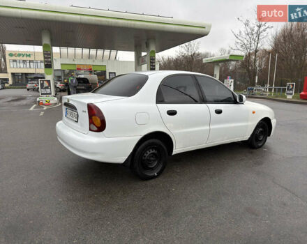 Білий ЗАЗ Ланос, об'ємом двигуна 1.5 л та пробігом 180 тис. км за 1650 $, фото 5 на Automoto.ua