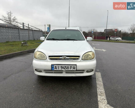 Білий ЗАЗ Ланос, об'ємом двигуна 1.5 л та пробігом 180 тис. км за 1650 $, фото 1 на Automoto.ua