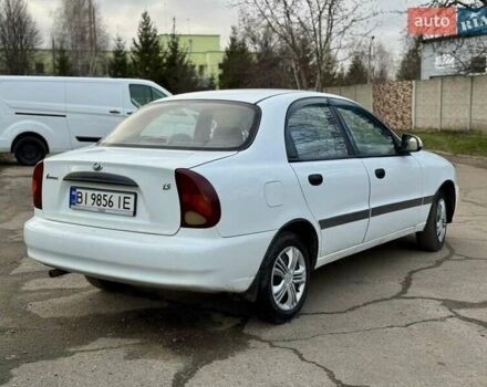 Белый ЗАЗ Ланос, объемом двигателя 1.5 л и пробегом 280 тыс. км за 2000 $, фото 2 на Automoto.ua