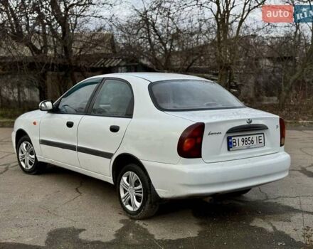 Белый ЗАЗ Ланос, объемом двигателя 1.5 л и пробегом 280 тыс. км за 2000 $, фото 4 на Automoto.ua