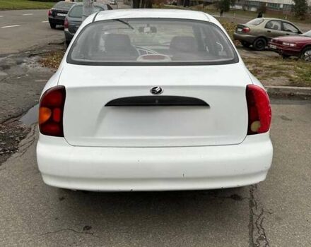 Белый ЗАЗ Ланос, объемом двигателя 1.4 л и пробегом 105 тыс. км за 1999 $, фото 7 на Automoto.ua