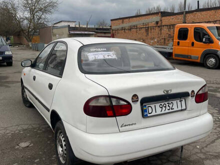 Білий ЗАЗ Ланос, об'ємом двигуна 1.4 л та пробігом 133 тис. км за 1600 $, фото 1 на Automoto.ua