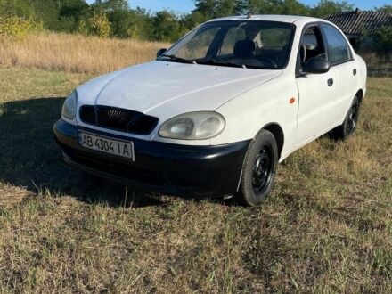 Білий ЗАЗ Ланос, об'ємом двигуна 1.4 л та пробігом 300 тис. км за 1250 $, фото 1 на Automoto.ua