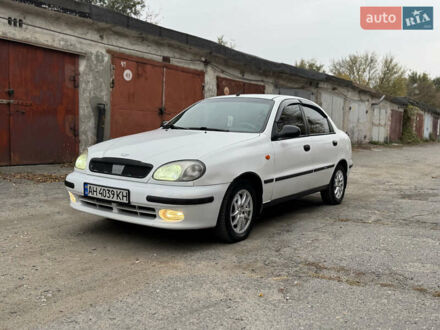 ЗАЗ Ланос 2008 в Днепре (Днепропетровске) на Automoto.ua Белый ЗАЗ Ланос, объемом двигателя 1.6 л и пробегом 181 тыс. км за 2490 $, фото 1 на Automoto.ua