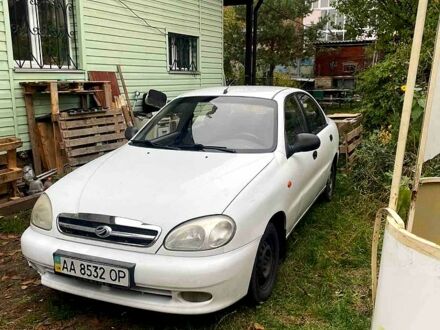 Белый ЗАЗ Ланос, объемом двигателя 1.5 л и пробегом 155 тыс. км за 1800 $, фото 1 на Automoto.ua