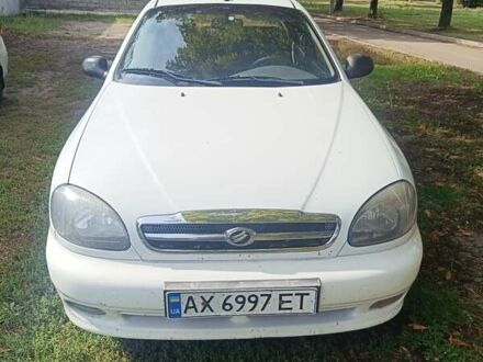 Белый ЗАЗ Ланос, объемом двигателя 1.5 л и пробегом 160 тыс. км за 2200 $, фото 1 на Automoto.ua