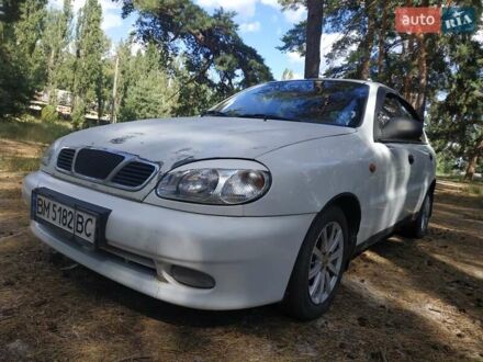 Белый ЗАЗ Ланос, объемом двигателя 1.5 л и пробегом 163 тыс. км за 1750 $, фото 1 на Automoto.ua