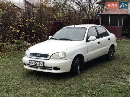 Белый ЗАЗ Ланос, объемом двигателя 1.5 л и пробегом 150 тыс. км за 1750 $, фото 1 на Automoto.ua