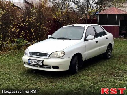 Белый ЗАЗ Ланос, объемом двигателя 1.5 л и пробегом 158 тыс. км за 2222 $, фото 1 на Automoto.ua