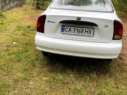 Білий ЗАЗ Ланос, об'ємом двигуна 1.4 л та пробігом 130 тис. км за 3000 $, фото 1 на Automoto.ua