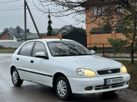 Белый ЗАЗ Ланос, объемом двигателя 1.5 л и пробегом 280 тыс. км за 2300 $, фото 1 на Automoto.ua