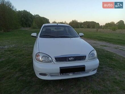 Белый ЗАЗ Ланос, объемом двигателя 1.5 л и пробегом 183 тыс. км за 3900 $, фото 1 на Automoto.ua