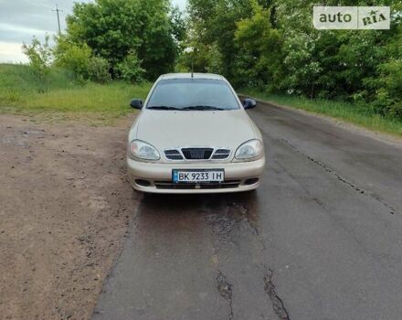 Бежевий ЗАЗ Ланос, об'ємом двигуна 1.5 л та пробігом 194 тис. км за 2700 $, фото 1 на Automoto.ua