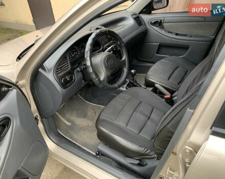 Бежевый ЗАЗ Ланос, объемом двигателя 1.5 л и пробегом 62 тыс. км за 3499 $, фото 5 на Automoto.ua