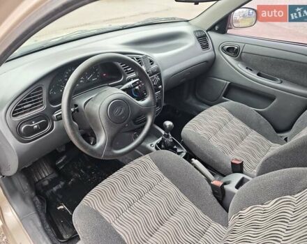 Бежевый ЗАЗ Ланос, объемом двигателя 1.5 л и пробегом 69 тыс. км за 3900 $, фото 14 на Automoto.ua