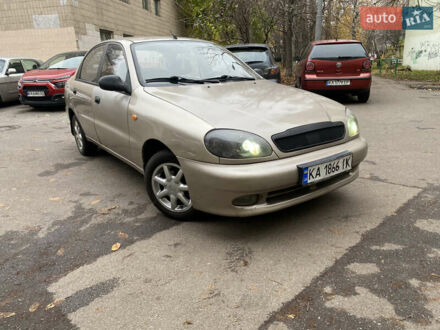 Бежевый ЗАЗ Ланос, объемом двигателя 1.39 л и пробегом 73 тыс. км за 2000 $, фото 1 на Automoto.ua