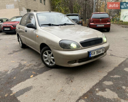 Бежевый ЗАЗ Ланос, объемом двигателя 1.39 л и пробегом 73 тыс. км за 2000 $, фото 1 на Automoto.ua