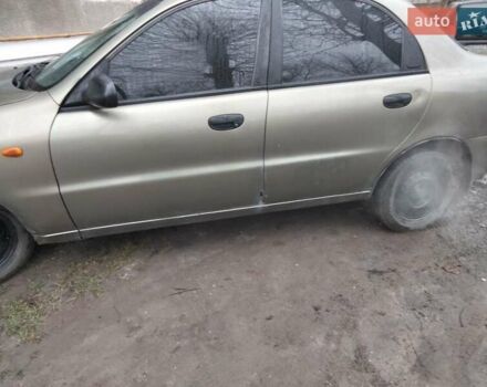 Бежевый ЗАЗ Ланос, объемом двигателя 1.39 л и пробегом 220 тыс. км за 1250 $, фото 1 на Automoto.ua