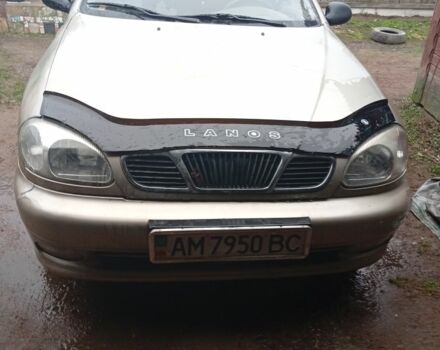Бежевий ЗАЗ Ланос, об'ємом двигуна 1.4 л та пробігом 300 тис. км за 1200 $, фото 1 на Automoto.ua