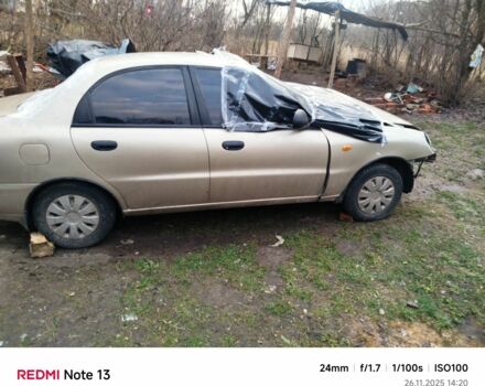 Бежевий ЗАЗ Ланос, об'ємом двигуна 0 л та пробігом 200 тис. км за 1064 $, фото 1 на Automoto.ua