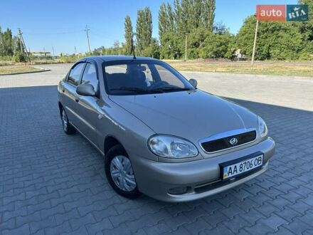 Бежевый ЗАЗ Ланос, объемом двигателя 1.5 л и пробегом 135 тыс. км за 3400 $, фото 1 на Automoto.ua