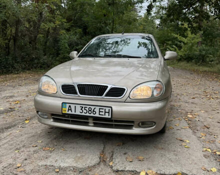 Бежевий ЗАЗ Ланос, об'ємом двигуна 1.5 л та пробігом 104 тис. км за 1800 $, фото 1 на Automoto.ua