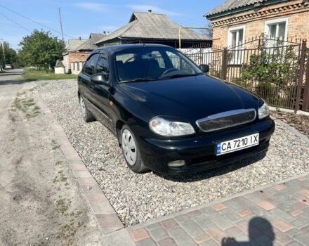 Чорний ЗАЗ Ланос, об'ємом двигуна 1.4 л та пробігом 112 тис. км за 3300 $, фото 1 на Automoto.ua