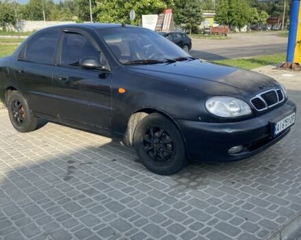 Чорний ЗАЗ Ланос, об'ємом двигуна 1.3 л та пробігом 420 тис. км за 1400 $, фото 1 на Automoto.ua