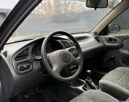 Чорний ЗАЗ Ланос, об'ємом двигуна 1.4 л та пробігом 82 тис. км за 2199 $, фото 6 на Automoto.ua