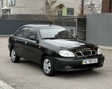 Чорний ЗАЗ Ланос, об'ємом двигуна 1.4 л та пробігом 82 тис. км за 2199 $, фото 1 на Automoto.ua