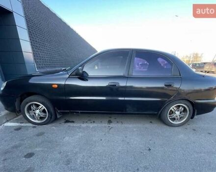 Чорний ЗАЗ Ланос, об'ємом двигуна 1.5 л та пробігом 217 тис. км за 2243 $, фото 8 на Automoto.ua