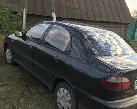 Черный ЗАЗ Ланос, объемом двигателя 1.49 л и пробегом 120 тыс. км за 2600 $, фото 2 на Automoto.ua