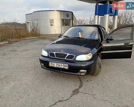 Черный ЗАЗ Ланос, объемом двигателя 1.39 л и пробегом 195 тыс. км за 2000 $, фото 6 на Automoto.ua