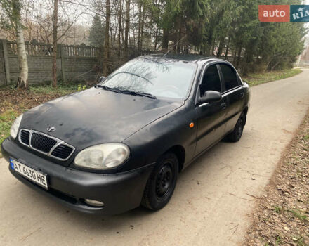 Чорний ЗАЗ Ланос, об'ємом двигуна 1.4 л та пробігом 325 тис. км за 1200 $, фото 5 на Automoto.ua