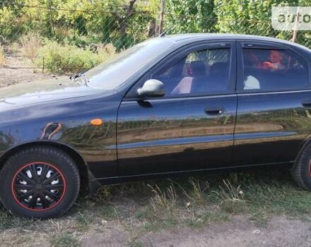 Чорний ЗАЗ Ланос, об'ємом двигуна 1.4 л та пробігом 51 тис. км за 2900 $, фото 1 на Automoto.ua