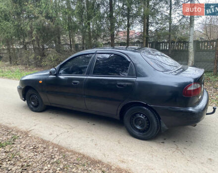 Чорний ЗАЗ Ланос, об'ємом двигуна 1.4 л та пробігом 325 тис. км за 1200 $, фото 4 на Automoto.ua