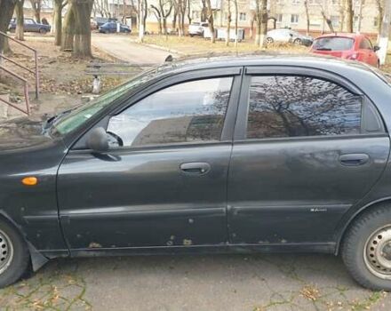 Чорний ЗАЗ Ланос, об'ємом двигуна 1.39 л та пробігом 181 тис. км за 1500 $, фото 5 на Automoto.ua